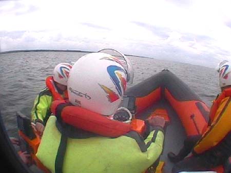 Onboard Kinnego Lifeboat