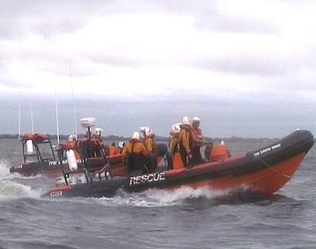 The Gary Breen and Ardboe Lifeboats